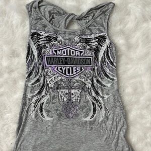 NWT Women’s Harley-Davidson Bed of Roses sleeveless top